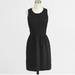 J. Crew Dresses | J. Crew Factory Ponte Dress In Velvet Dot | Color: Black | Size: S