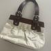 Coach Bags | Coach Soho M1020-F15045 Brown Off White Leather Satchel Shoulder Bag Purse | Color: Brown/White | Size: Os