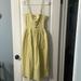 Free People Dresses | Free People Yellow Dress, Size Medium. Very Clean And Just Like New. Worn Twice. | Color: Yellow | Size: M