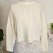 American Eagle Outfitters Sweaters | Euc American Eagle Oversized Sweater Size Small | Color: Cream/White | Size: S