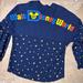 Disney Tops | Disney Parks Spirit Jersey Bright Blue Walt Disney World Pixar Ball Small | Color: Blue | Size: S