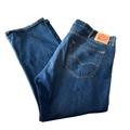 Levi's Pants | Levi’s 501 Men's Button Fly 5 Pocket Blue Denim Straight Leg Jeans Size 44 X 30 | Color: Blue | Size: 44