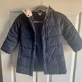 J. Crew Jackets & Coats | J. Crew Girls Puffer Coat Size 4-5 | Color: Blue/Pink | Size: 4tg