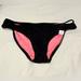 Pink Victoria's Secret Swim | Black Bathing Suit Bottom, Swimsuit Bottom From Victoria’s Secret | Color: Black | Size: L