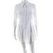 Free People Dresses | Free People Womens Lace Button Down A Line Dress White Size 4 | Color: White | Size: 4