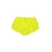 Old Navy Athletic Shorts: Yellow Print Activewear - Women's Size X-Small