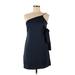 Marissa Webb Collective Casual Dress: Blue Solid Dresses - Women's Size 2