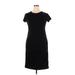 Missufe Casual Dress - Sheath: Black Solid Dresses - Women's Size X-Large