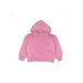 Zara Kids Pullover Hoodie: Pink Print Tops - Size 8