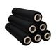 Black Pallet Stretch Wrap Extra Long Roll Standard Core Thick Shrink Wrap Cling Film Plastic Wrap Packaging for Removal Industrial & Warehouse Use (500mm x 200mX23 mic, 6 PACK)