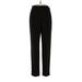 Josephine Chaus Casual Pants - High Rise Boot Cut Boot Cut: Black Bottoms - Women's Size 8