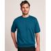 Blair Men's John Blair Supreme Fleece Short-Sleeve Sweatshirt - Blue - 3XL