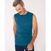 Blair Men's John Blair Everyday Jersey Knit Sleeveless Pocket Tee - Blue - MED