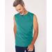 Blair Men's John Blair Everyday Jersey Knit Sleeveless Pocket Tee - Green - 3XL