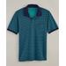 Blair Men's John Blair Short-Sleeve Piqué Knit Polo - Blue - LGE