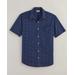 Blair Men's John Blair Classics Short-Sleeve Print Shirt - Blue - 3XL