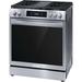 Frigidaire 30" Front Control Gas Range w/ Total Convection, Stainless Steel in Gray | 36.375 H x 30 W x 26 D in | Wayfair GCFG3060BF