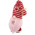 Northlight Seasonal Valentine's Day Figurines & Collectibles Fabric in Red | 19.5 H x 5.5 W x 4 D in | Wayfair NORTHLIGHT QS99605