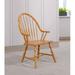 Alcott Hill® Littoral Windsor Back Arm Chair Wood in Brown | Wayfair 790FADBEF6264BA0AEC08249A7DFB67D