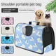 Sac à dos à bandoulière portable pour animaux de compagnie sac pour chien sac pour chat sac