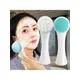 Brosse nettoyante pour le visage en silicone nettoyeur de pores fabricant de mousse manuelle