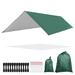 Yescom Camping Tent Tarp Hammock Rain Fly Waterproof in Pink/White | 0.1"H x 178"W x 116.1"D | Wayfair 07CTT003-10X15FT-04