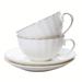 Rosdorf Park Kimari Ceramic Teacup Ceramic in White | Wayfair ABEC329F247A4B3089E30FFCCE00B994