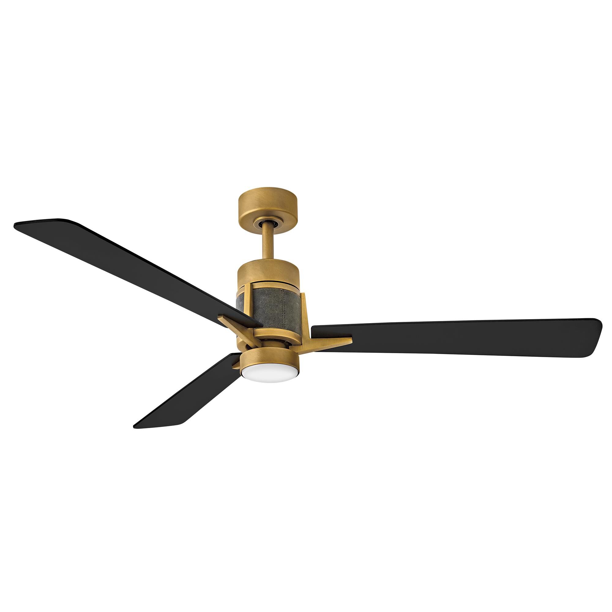 Hinkley Lighting Atticus 56 Inch Ceiling Fan with Light Kit - 906256FHB-LDD