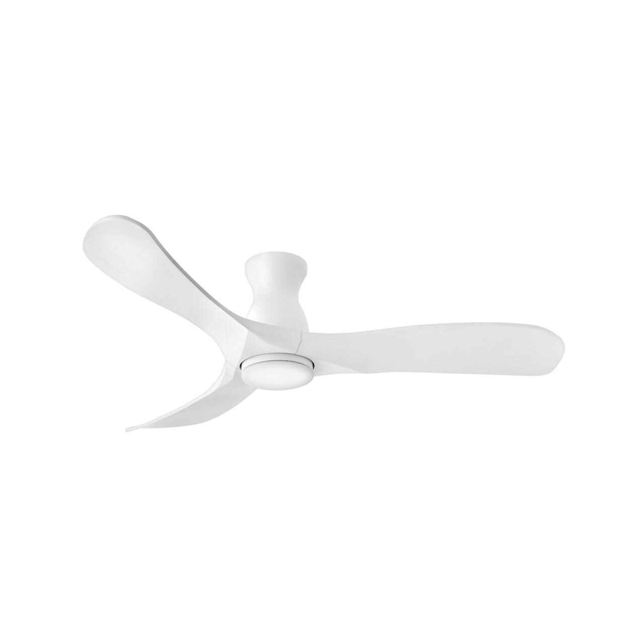 Hinkley Lighting Swell Flush Illuminated 56 Inch Ceiling Fan with Light Kit - 903456FWW-LDD