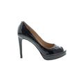 MICHAEL Michael Kors Heels: Pumps Stiletto Cocktail Party Black Solid Shoes - Women's Size 9 1/2 - Peep Toe