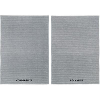 Teppich OCI DIE TEPPICHMARKE "JOKER OF STRIPES", grau, B:160cm L:230cm, Polyester, Teppiche, Wendeteppich, weiche flache Oberfläche Image