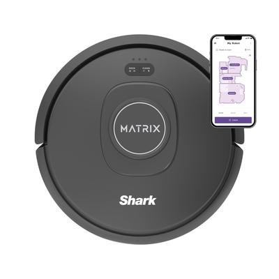 RV2310 Matrix Robot Vacuum with Self-Cleaning Brushroll, No Spots Missed on Carpets and Hard Floors, Mapping, Wi-Fi, 0.5 Quarts