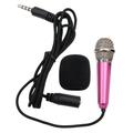 Portable Mini Wireless Speaker K Song Artifact for Mobile Phone PC Karaoke Microphone (Pink)