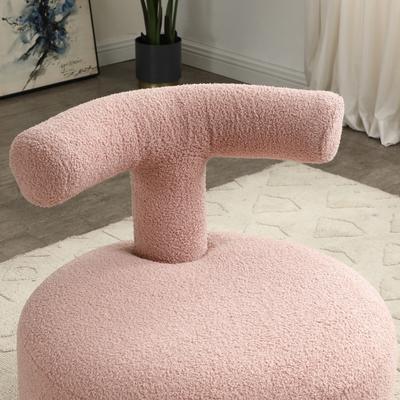 24.4" Modern Fabric Chair Kids Chair for Living Room, Bedroom, Home Decorative - 24.4''×24.4''×25.6''