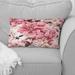 Designart "Soft Pink Peony Bouquet Garden" Floral Printed Throw Pillow