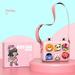 PATLOLLAV Mini Shoulder Bag Children Crossbody Multifunction Phone Wallet Case Pouch Bag with Adjustable Strap Can DIY Children s Bag Backpack Baby Kindergarten Cartoon Crossbody Bag Pink