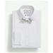 Brooks Brothers Men's X Thomas Mason Cotton English Collar, Swiss Pleat Front Tuxedo Shirt | White | Size 16 33