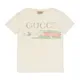 Gucci , Kids T-shirts and Polos in White ,Beige female, Sizes: 4 Y, 8 Y