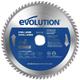 Evolution Power Tools - Evolution 210mm Mild Steel Blade 50 Tooth Tungsten Carbide Tipped Mitre Saw Blade