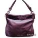 Michael Kors Bags | Michael Kors Burgundy Pebble Leather Hobo Shoulder Bag | Color: Red | Size: W 14”/H 11.5”/D 3”