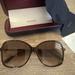 Gucci Accessories | Gucci Sunglasses Oval Brown Tortoise Shell | Color: Brown | Size: Os