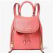 Michael Kors Bags | Michael Kors Viv Extra Small Convertible Pebble Leather Zip Backpack | Color: Orange/Pink | Size: Os