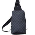 Louis Vuitton Bags | Louis Vuitton Bag Damier Graphite Avenue Sling Bag Body Bag | Color: Black/Brown | Size: Os