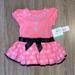 Disney One Pieces | Disney Baby Baby Girl Minnie Mouse Dress | Color: Pink/Silver | Size: 3-6mb