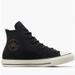 Converse Shoes | Converse Chuck Taylor All Star Mono Suede High-Top Shoes Black Size 8.5 | Color: Black | Size: Various