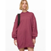 Lululemon Athletica Dresses | Lululemon Broken Beats Oversized Sweatshirt Dress Pockets Purple Women's Small | Color: Purple | Size: S