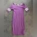 Lularoe Dresses | Lularoe Purple Julia Dress. Worn 2 Times. From Smoke Free Pet Free Home. | Color: Purple | Size: Xs