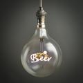 Vintage 2W LED Beer Globe Bulb with BC/B22 Cap