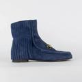 Gucci Shoes | Gucci Moccasin Horsebit Boot | Color: Blue | Size: 6