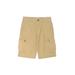 Levi's Cargo Shorts: Tan Solid Bottoms - Kids Boy's Size 16 - Light Wash